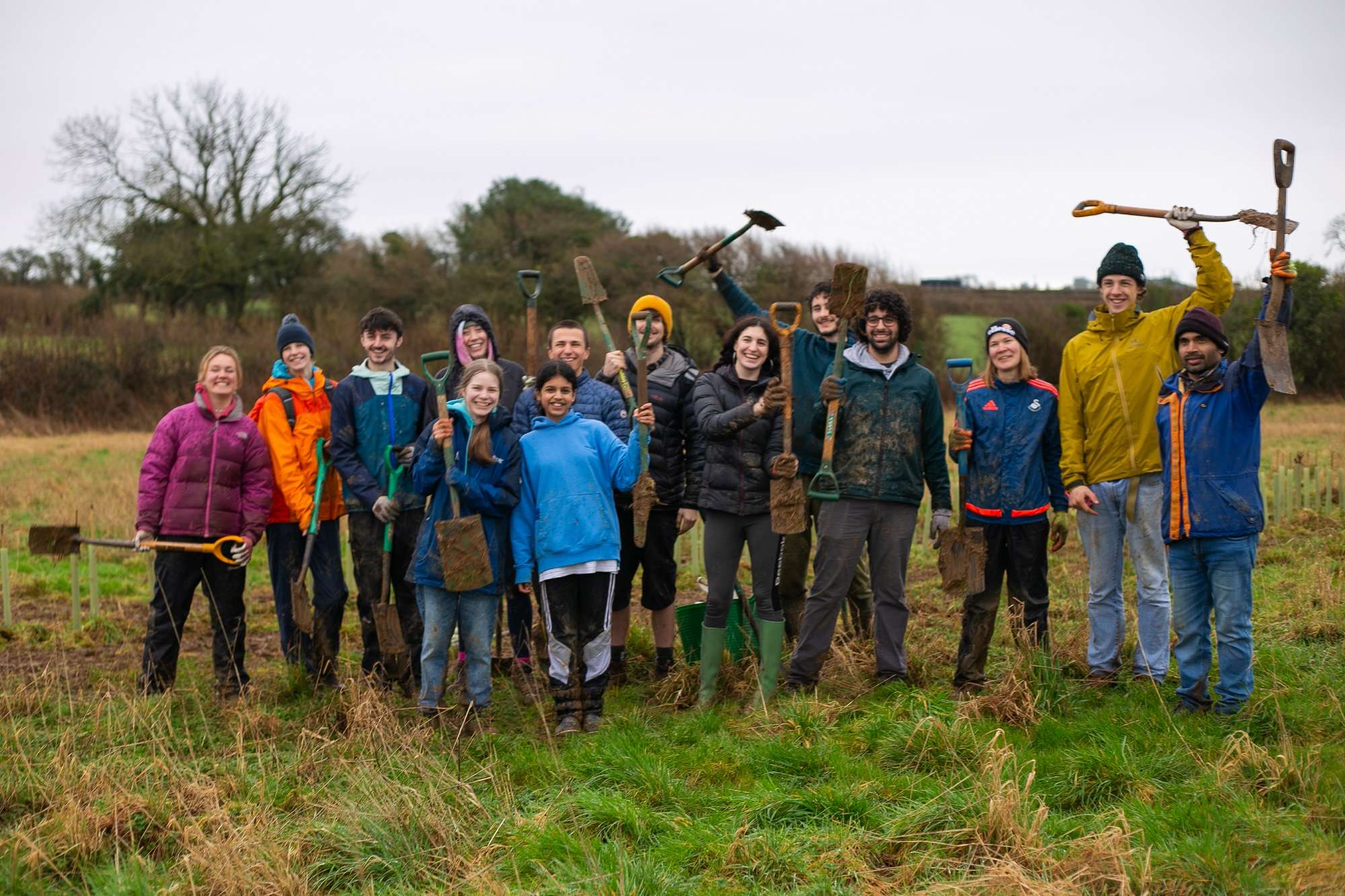 Swansea University plants over 300 trees for BioSci, Geography and Physics Graduates